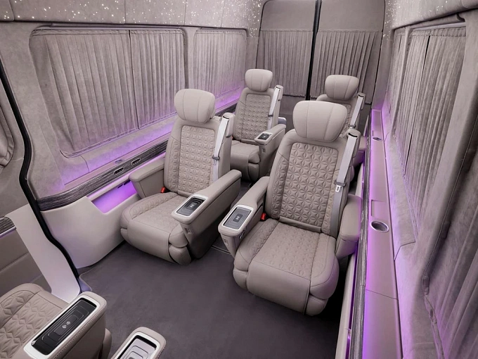 Mercedes-Benz Sprinter Черный Non metallic фото 10