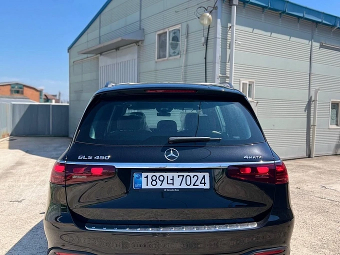 Mercedes-Benz GLS Черный Non metallic фото 4