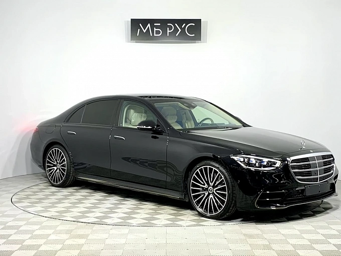 Mercedes-Benz S-Класс Черный Non metallic фото 2