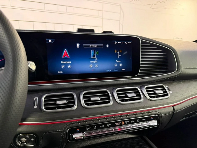 Mercedes-Benz GLS Черный Non metallic фото 28