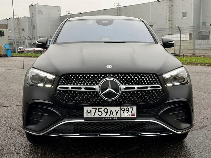 Mercedes-Benz GLE coupe Черный Non metallic фото 4
