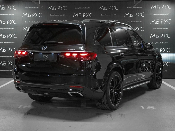 Mercedes-Benz GLS Черный Non metallic фото 3