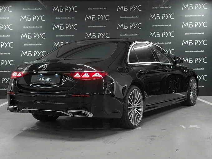 Mercedes-Benz S-Класс Черный Non metallic фото 4