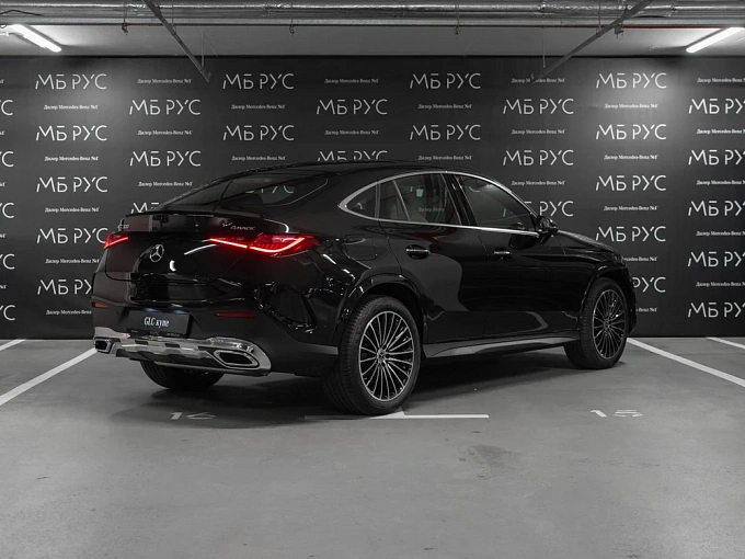 Mercedes-Benz GLC coupe Черный Non metallic фото 3