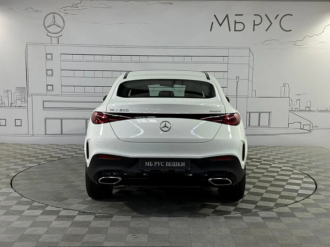 Mercedes-Benz GLC coupe Белый Non metallic фото 8