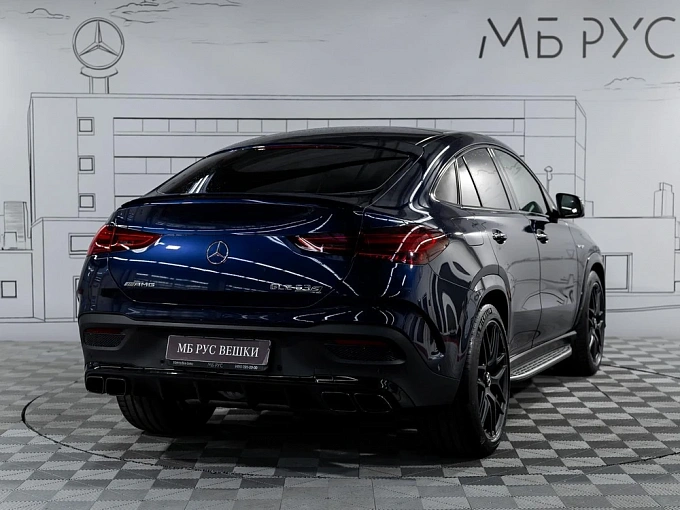 Mercedes-Benz GLE coupe AMG Синий Non metallic фото 3