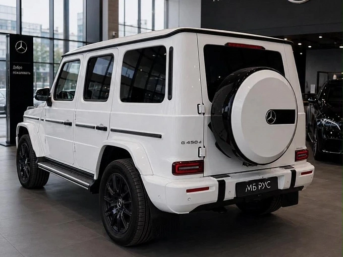 Mercedes-Benz G-Класс Белый Non metallic фото 2