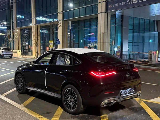 Mercedes-Benz GLC coupe Черный Non metallic фото 6