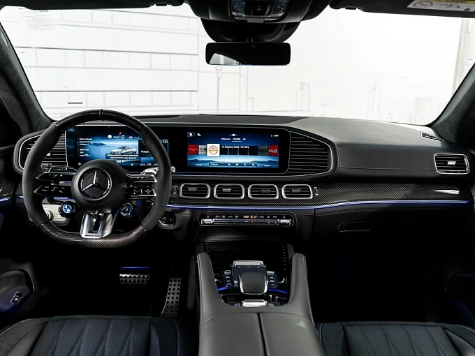 Mercedes-Benz GLE coupe AMG Синий Non metallic фото 5