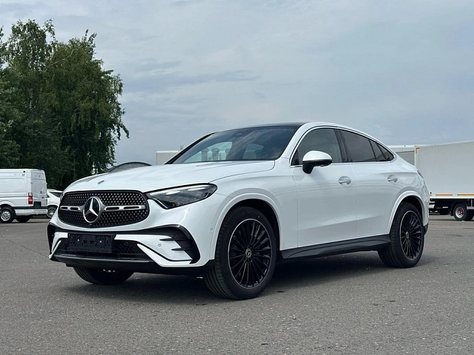 Mercedes-Benz GLC coupe Белый Non metallic фото 1