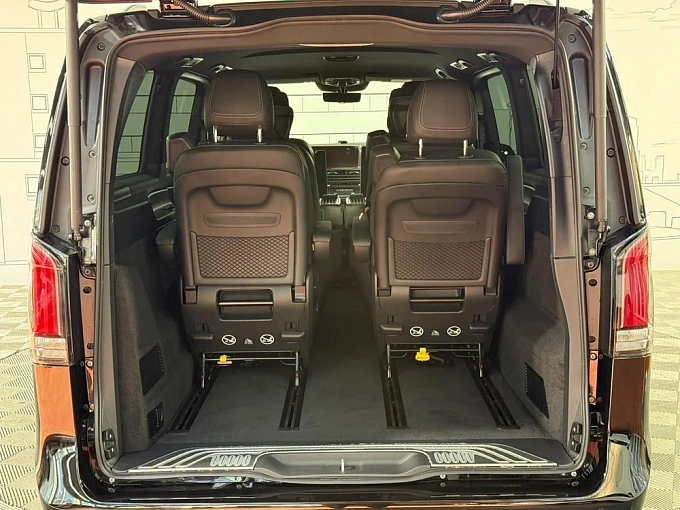Mercedes-Benz V-Класс Черный Non metallic фото 9