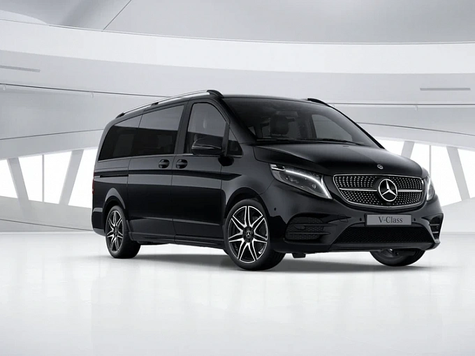 Mercedes-Benz V-Класс Черный Non metallic фото 2