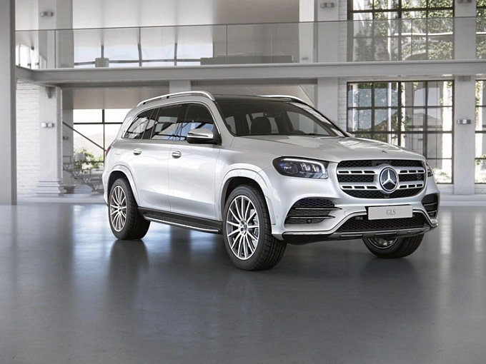 Mercedes-Benz GLS Белый Non metallic фото 31