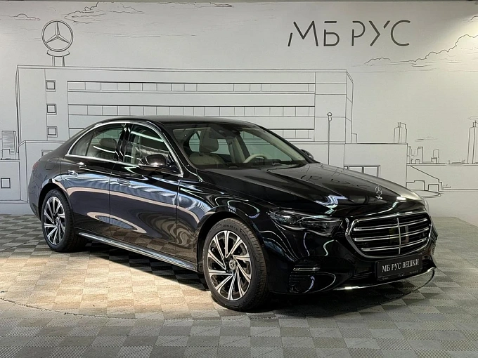 Mercedes-Benz E-Класс Черный Non metallic фото 2