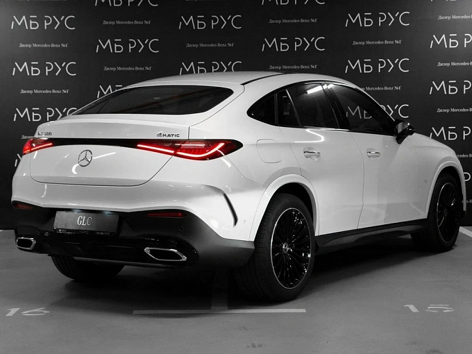 Mercedes-Benz GLC coupe Белый Non metallic фото 3