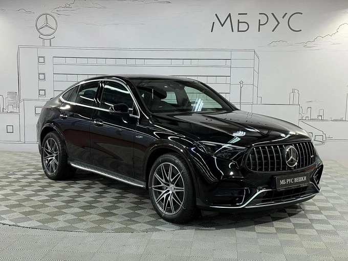 Mercedes-Benz GLC coupe AMG Черный Non metallic фото 2