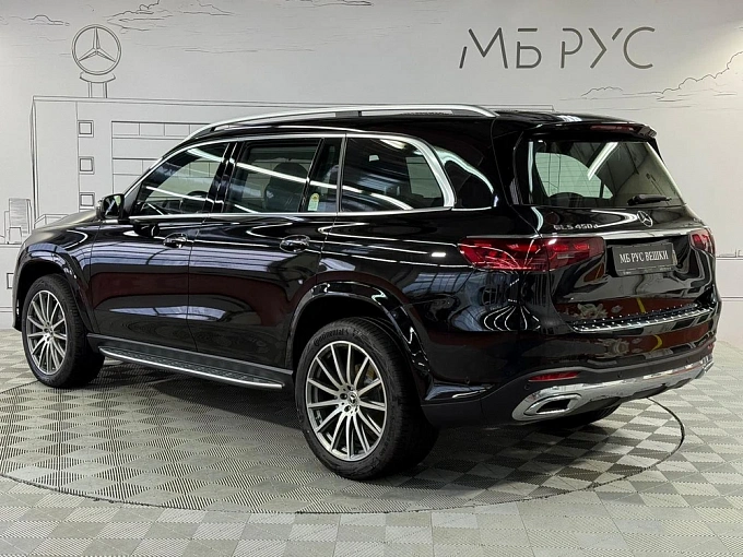 Mercedes-Benz GLS Черный Non metallic фото 4