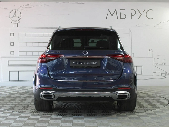 Mercedes-Benz GLE Синий Non metallic фото 20