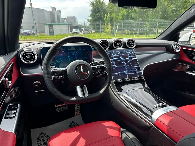 Mercedes-Benz GLC coupe Белый Non metallic фото 2