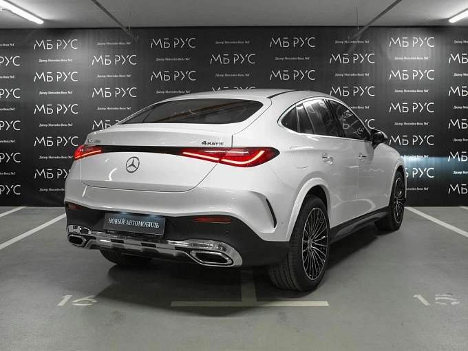 Mercedes-Benz GLC coupe Белый Non metallic фото 3