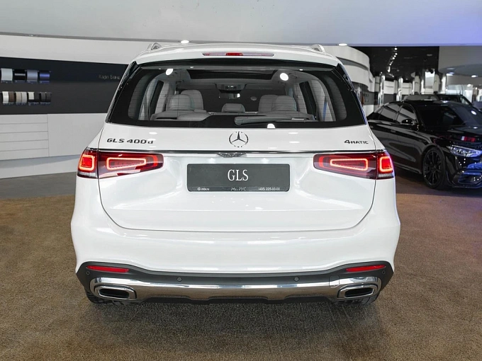 Mercedes-Benz GLS Белый Non metallic фото 4