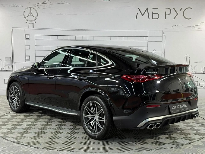 Mercedes-Benz GLC coupe AMG Черный Non metallic фото 4