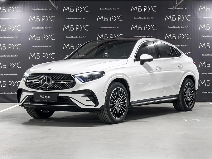 Mercedes-Benz GLC coupe Белый Non metallic фото 1