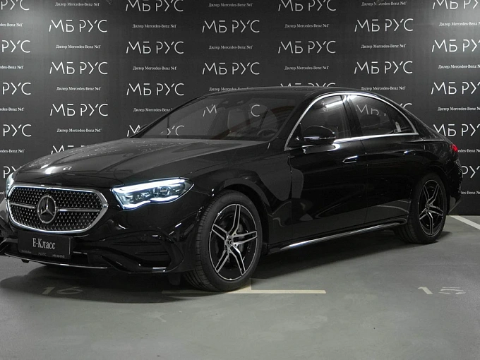 Mercedes-Benz E-Класс Черный Non metallic фото 1