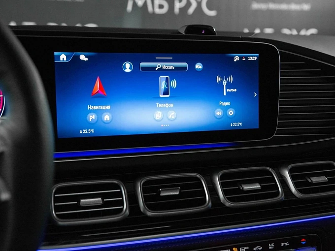 Mercedes-Benz GLS Черный Non metallic фото 25