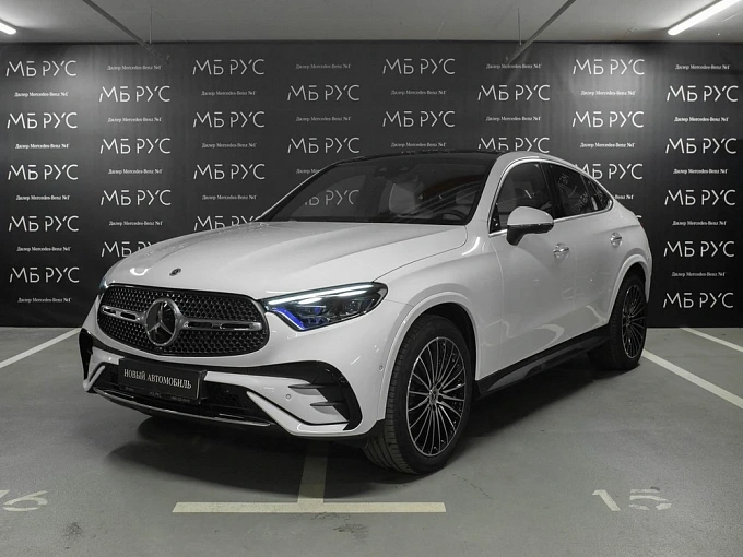 Mercedes-Benz GLC coupe Белый Non metallic фото 1