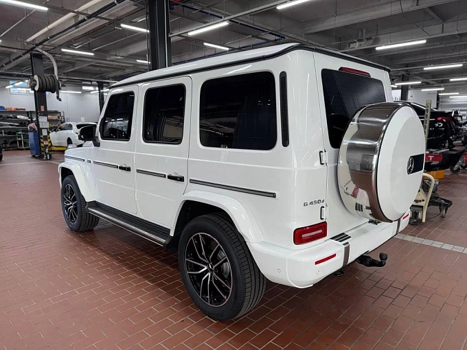 Mercedes-Benz G-Класс Белый Non metallic фото 2