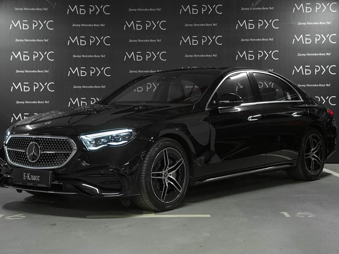 Mercedes-Benz E-Класс Черный Non metallic фото 1