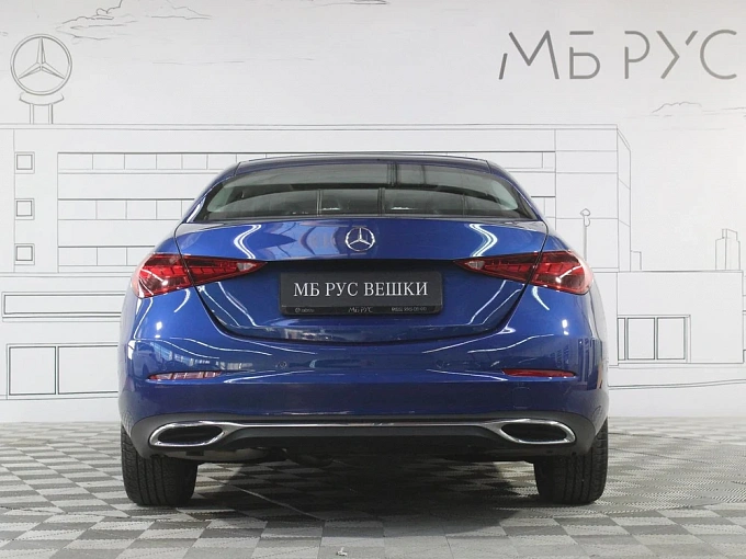 Mercedes-Benz C-Класс Синий Non metallic фото 8