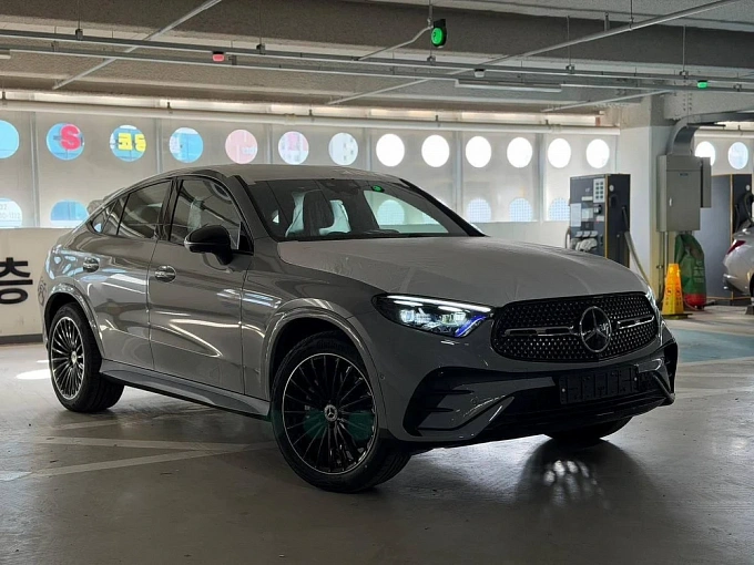 Mercedes-Benz GLC coupe Серый Non metallic фото 2