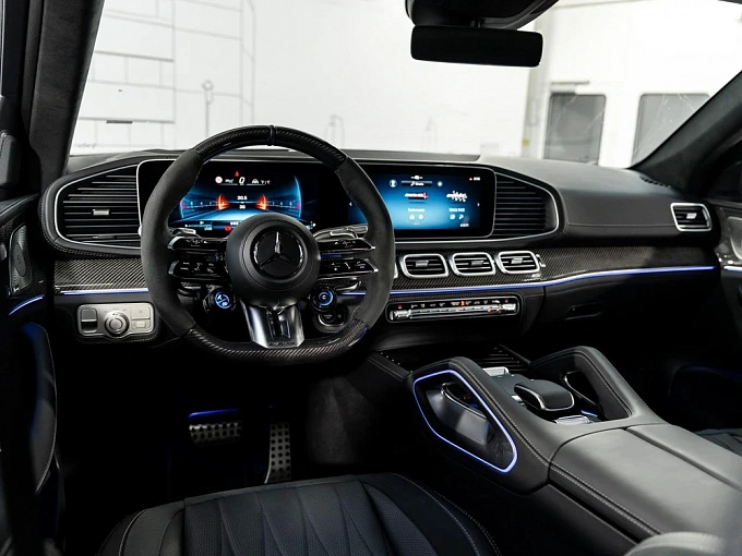 Mercedes-Benz GLE coupe AMG Синий Non metallic фото 7