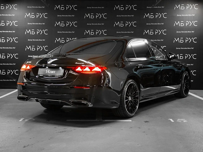Mercedes-Benz S-Класс Черный Non metallic фото 3