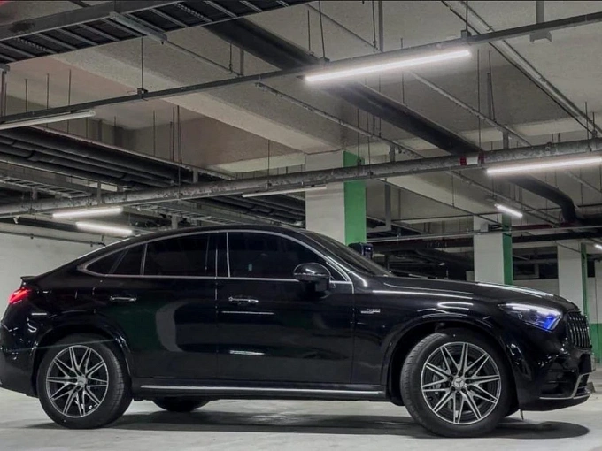 Mercedes-Benz GLC coupe AMG Черный Non metallic фото 5