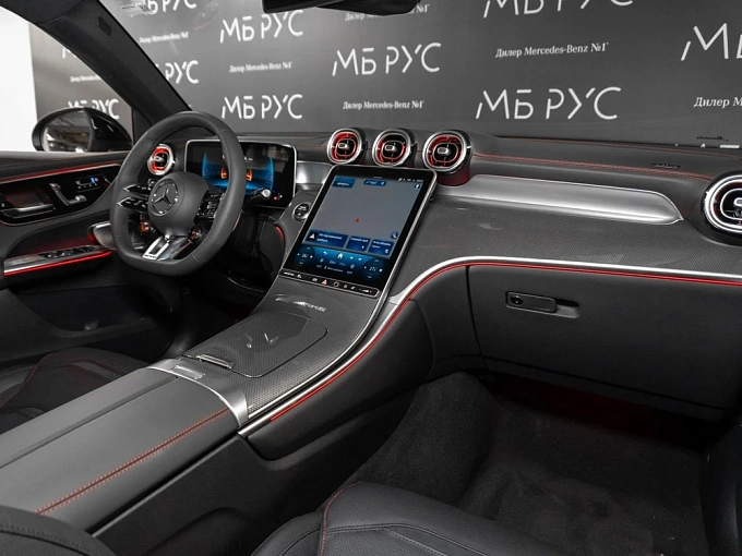 Mercedes-Benz GLC coupe AMG Черный Non metallic фото 8