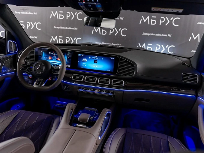 Mercedes-Benz GLS AMG Черный Non metallic фото 6