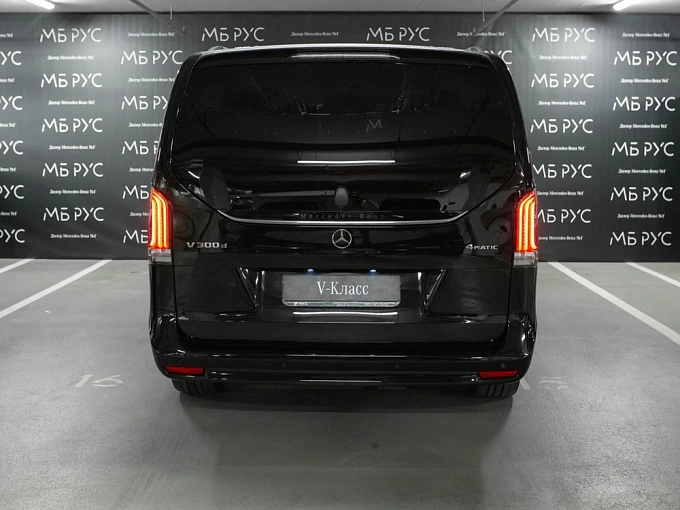 Mercedes-Benz V-Класс Черный Non metallic фото 4