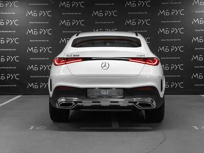 Mercedes-Benz GLC coupe Белый Non metallic фото 4