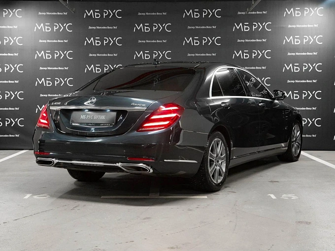 Mercedes-Benz S-Класс 2018 450 3.0 AT 4Matic (367 л.с.) фото 3