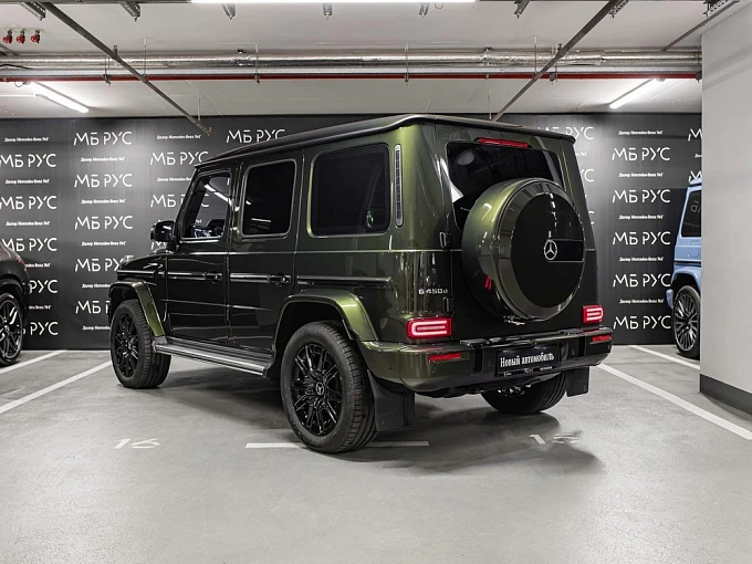 Mercedes-Benz G-Класс Зеленый Non metallic фото 4