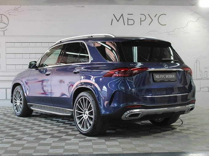 Mercedes-Benz GLE Синий Non metallic фото 3