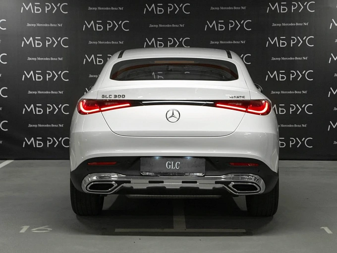 Mercedes-Benz GLC coupe Белый Non metallic фото 4