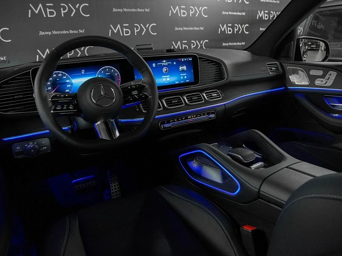 Mercedes-Benz GLS Черный Non metallic фото 7