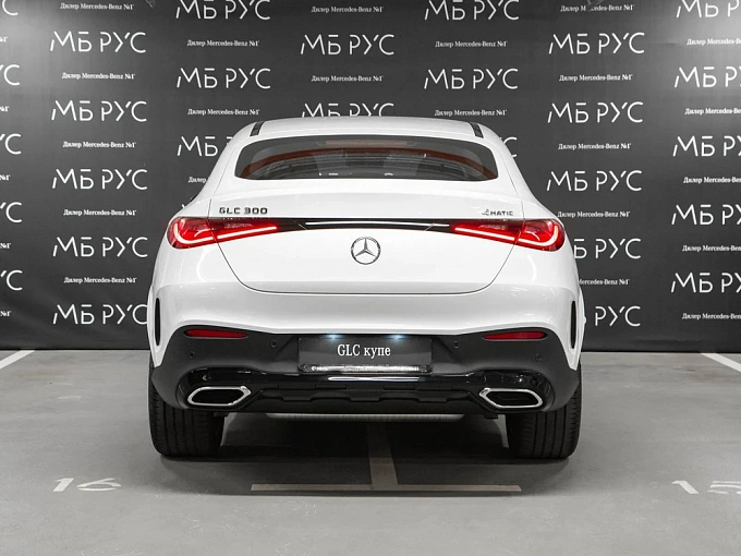 Mercedes-Benz GLC coupe Белый Non metallic фото 4