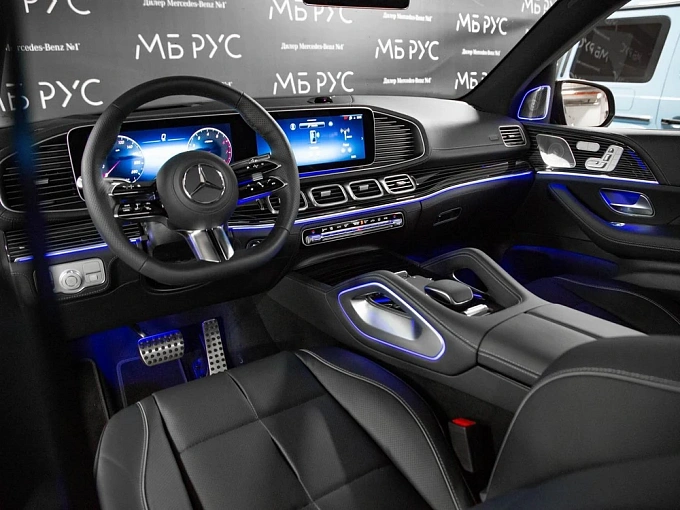 Mercedes-Benz GLS Черный Non metallic фото 12
