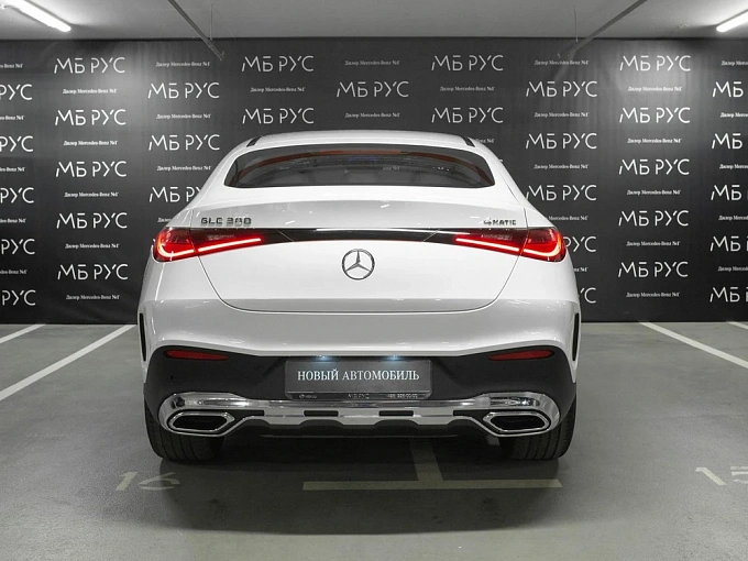 Mercedes-Benz GLC coupe Белый Non metallic фото 4