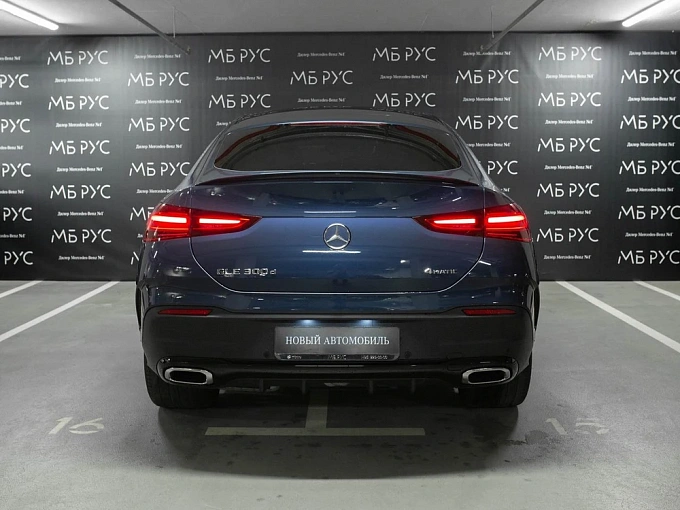 Mercedes-Benz GLE coupe Синий Non metallic фото 4